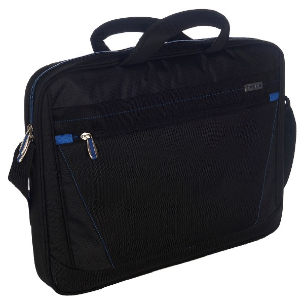 Maletín para portátil - Targus Prospect, para portátiles hasta 15,6", Negro