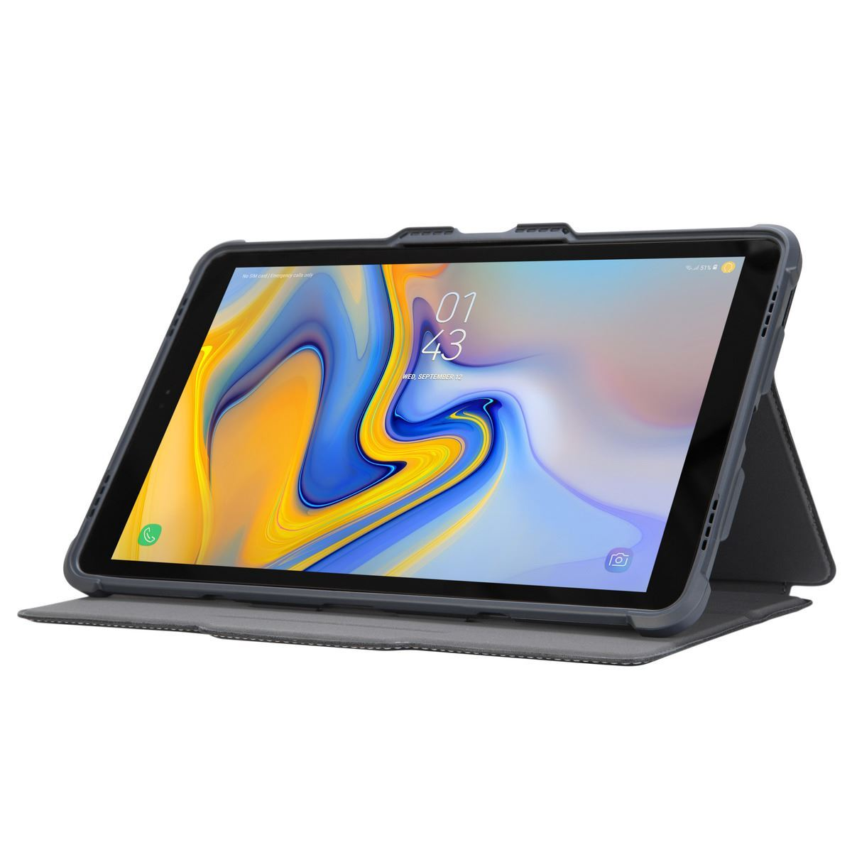 Funda - Targus VersaVu, para Samsung Galaxy Tab A de 10,5" (2018), Negro