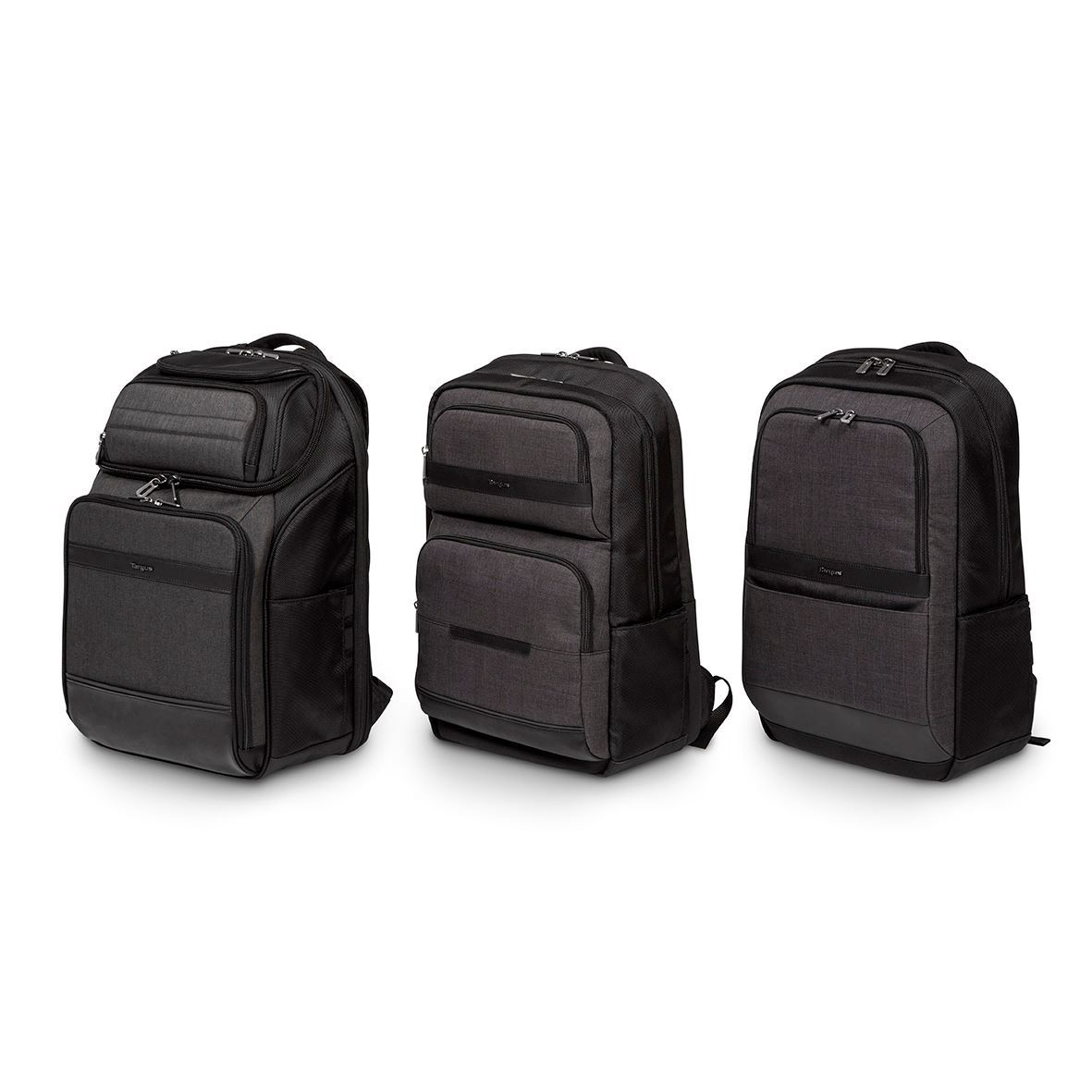 Mochila - Targus CitySmart Essential, para portátiles hasta 15,6", Negro/Gris
