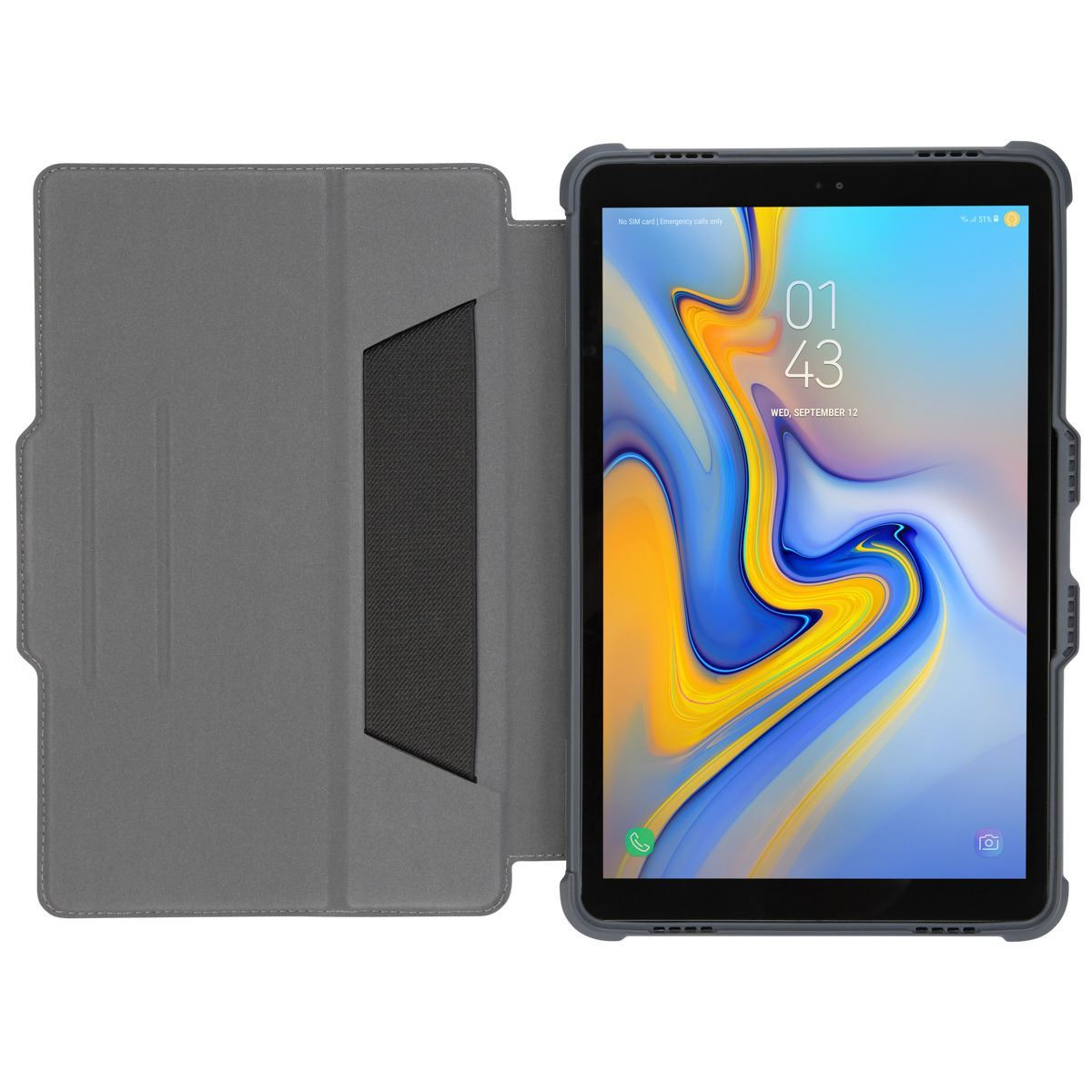 Funda - Targus VersaVu, para Samsung Galaxy Tab A de 10,5" (2018), Negro