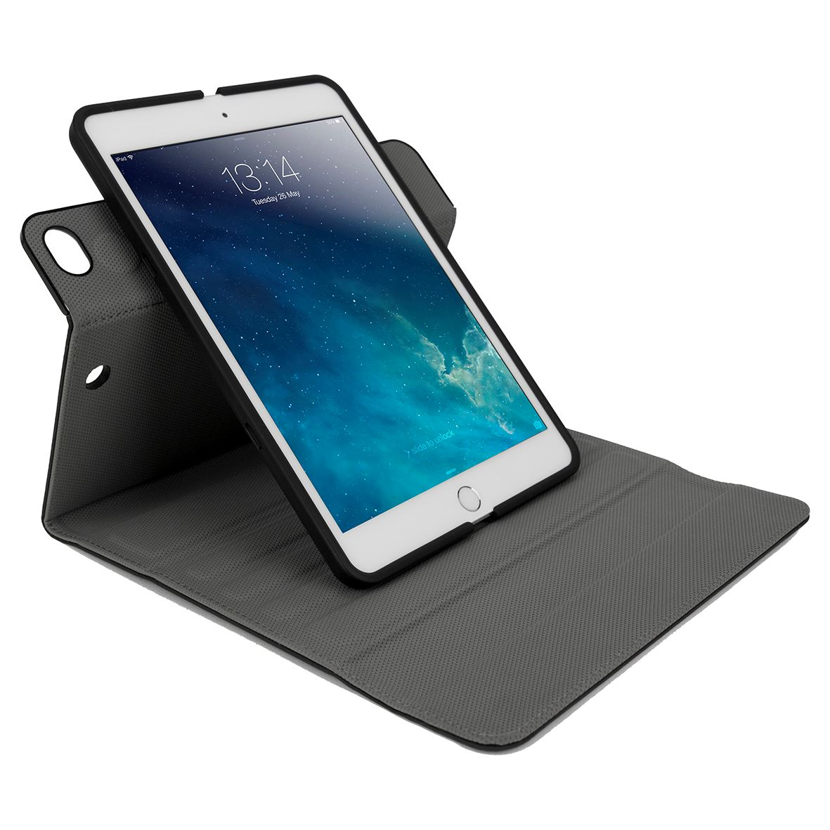 Funda - Targus Versavu™ Giratoria 360 Grados, para iPad mini 4,3,2,1, Negro
