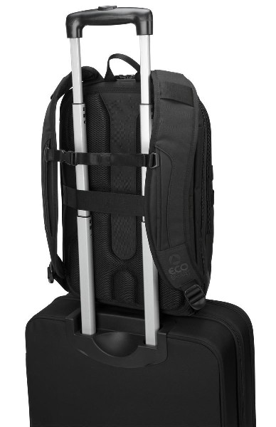 Mochila - Targus EcoSmart, para portátiles hasta 15,6”, Negro