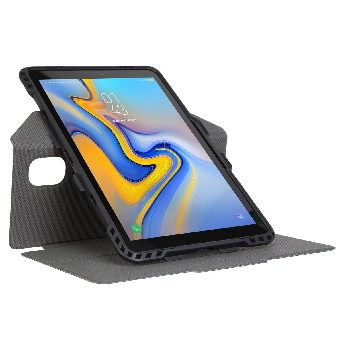 Funda tablet - Targus Pro-Tek, para Samsung Galaxy Tab A de 10,5" (2018), Negro
