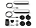 PHILIPS HUE Lampe d'ambiance Play Pack de 2 RGB Noir (7820230P7)
