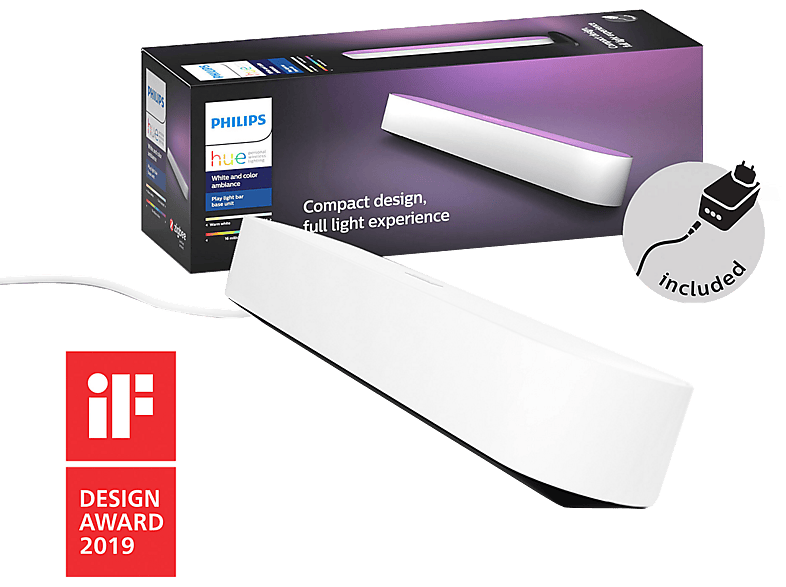 Philips Hue Sfeerverlichting Hue Play 1-pack Wit (7820131p7)