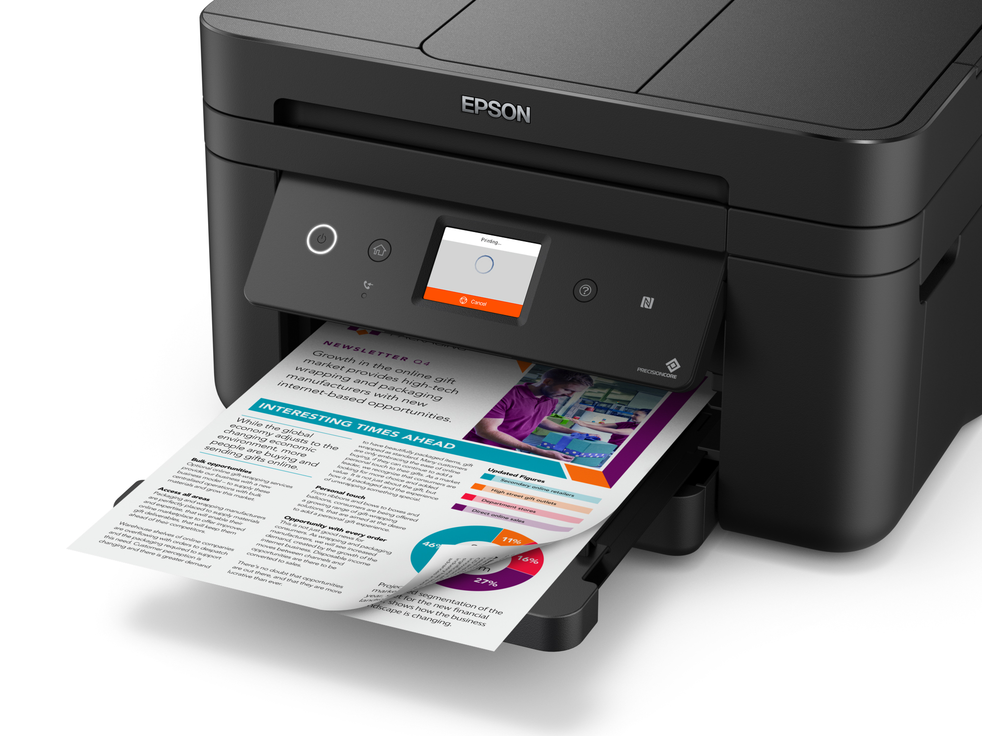 EPSON WF-2860 DWF 4-in-1 Multifunktionsgerät