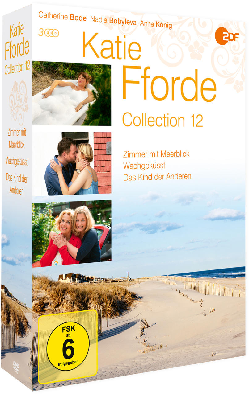 DVD-Box-Set mit Bildern aus der 'Katie Fforde' Collection 12 Serie.