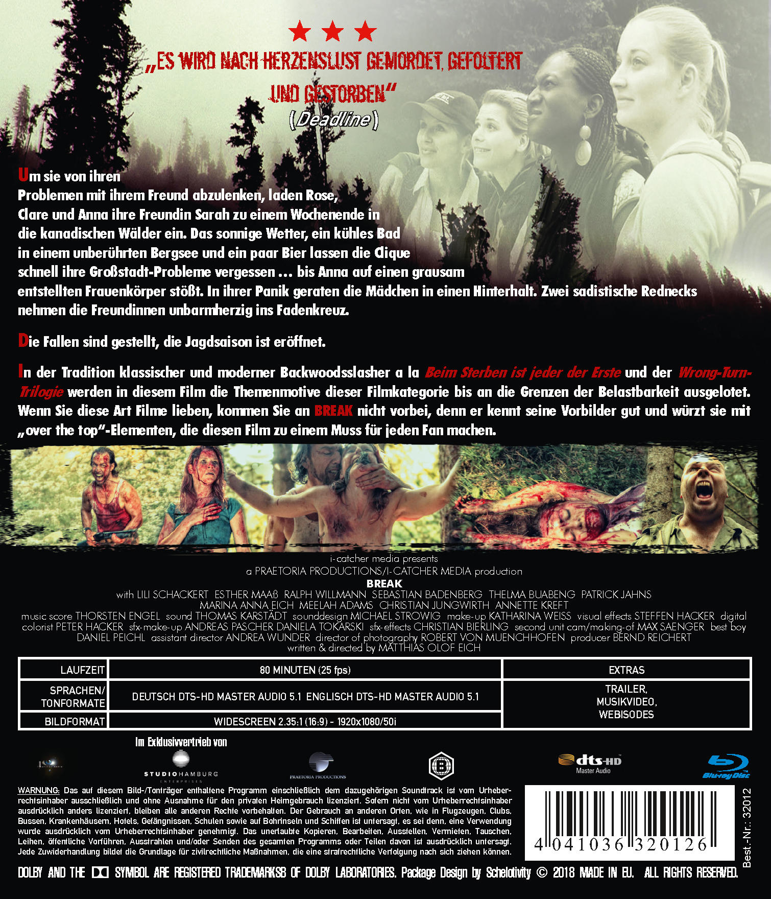 Break: No Mercy. Just Pain! Blu-ray