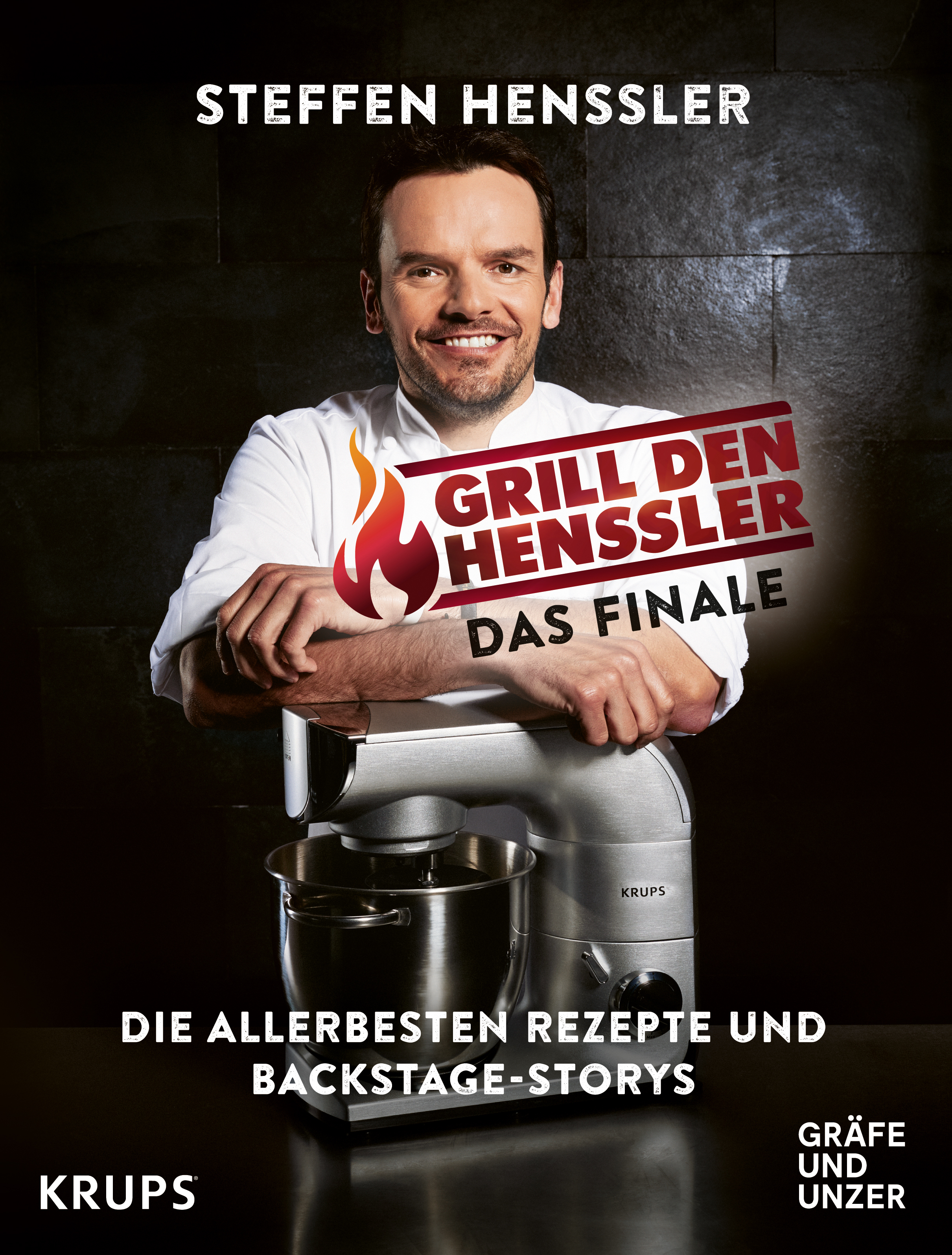KRUPS HP5031 Prep&Cook Küchenmaschine mit Kochfunktion Weiß/Grau/Edelstahl (Rührschüsselkapazität: 4,5 l, 1550 Watt)
