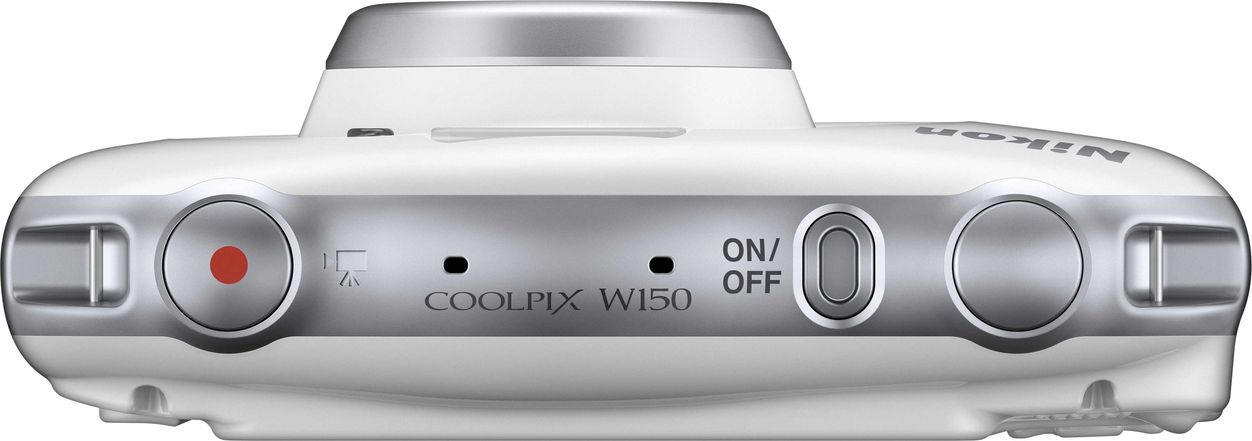 NIKON Coolpix W150 digitális fényképezőgép + hátizsák, fehér KIT (VQA110K001)