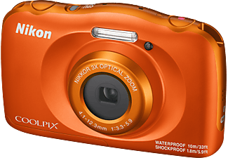 NIKON Outlet Coolpix W150 digitális fényképezőgép + hátizsák, narancs KIT (VQA112K001)