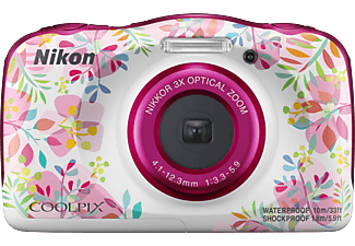 NIKON Coolpix W150 digitális fényképezőgép, virágos (VQA113EA)