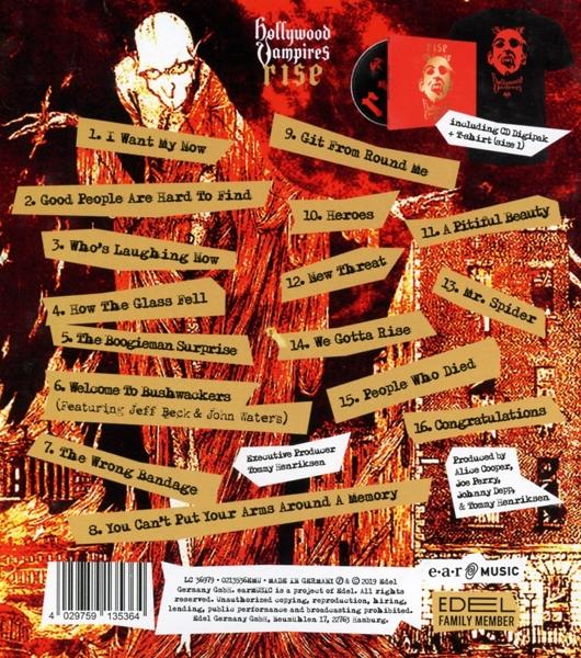 Hollywood Vampires - Rise - Limited Box Set (CD-Größe)  - (CD)