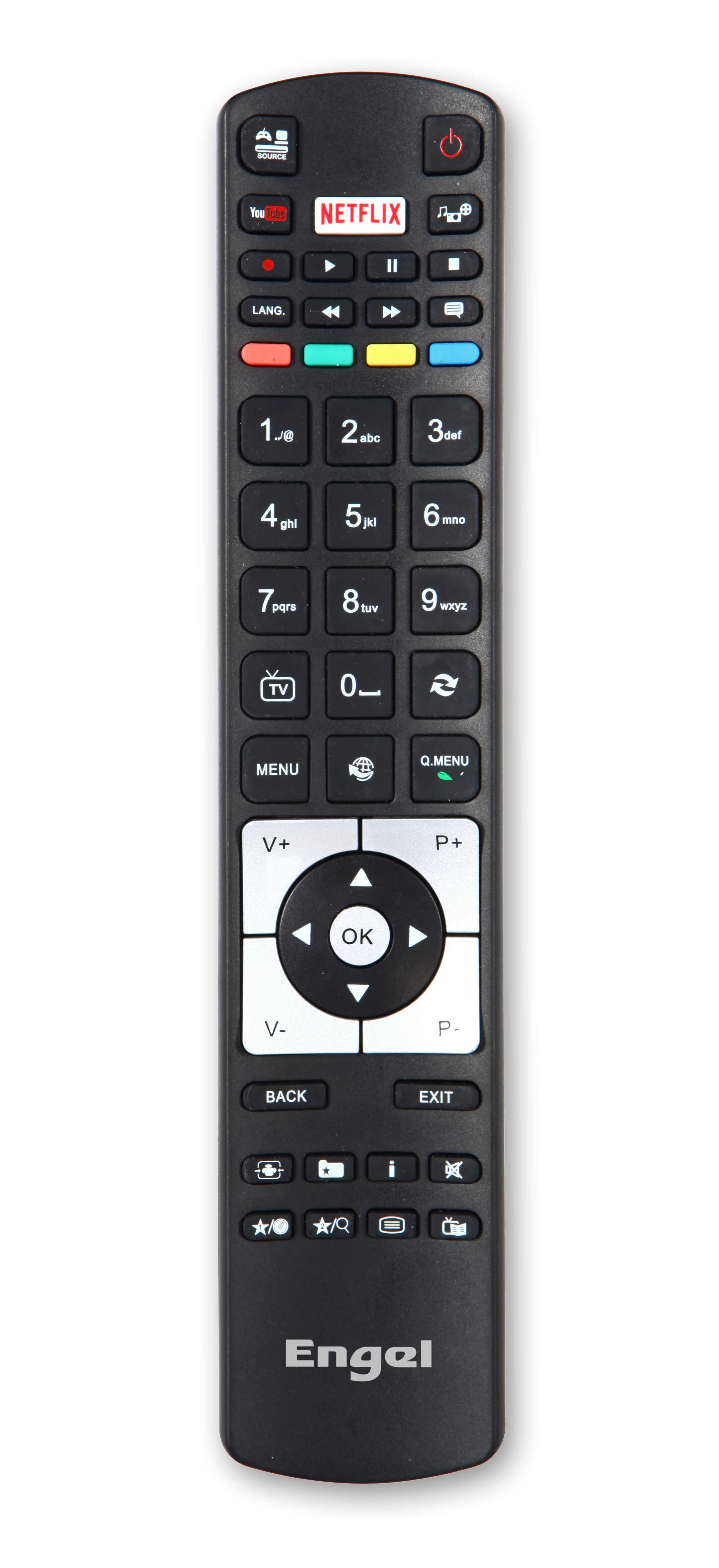 TV LED 24" - Engel Ever LED LE2480SM, Smart TV, HD, HDMI, USB, Dolby Digital Plus, Wi-Fi, Netflix