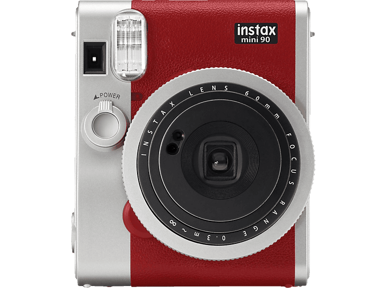 FUJIFILM instax mini 90 Neo Sofortbildkamera, Rot