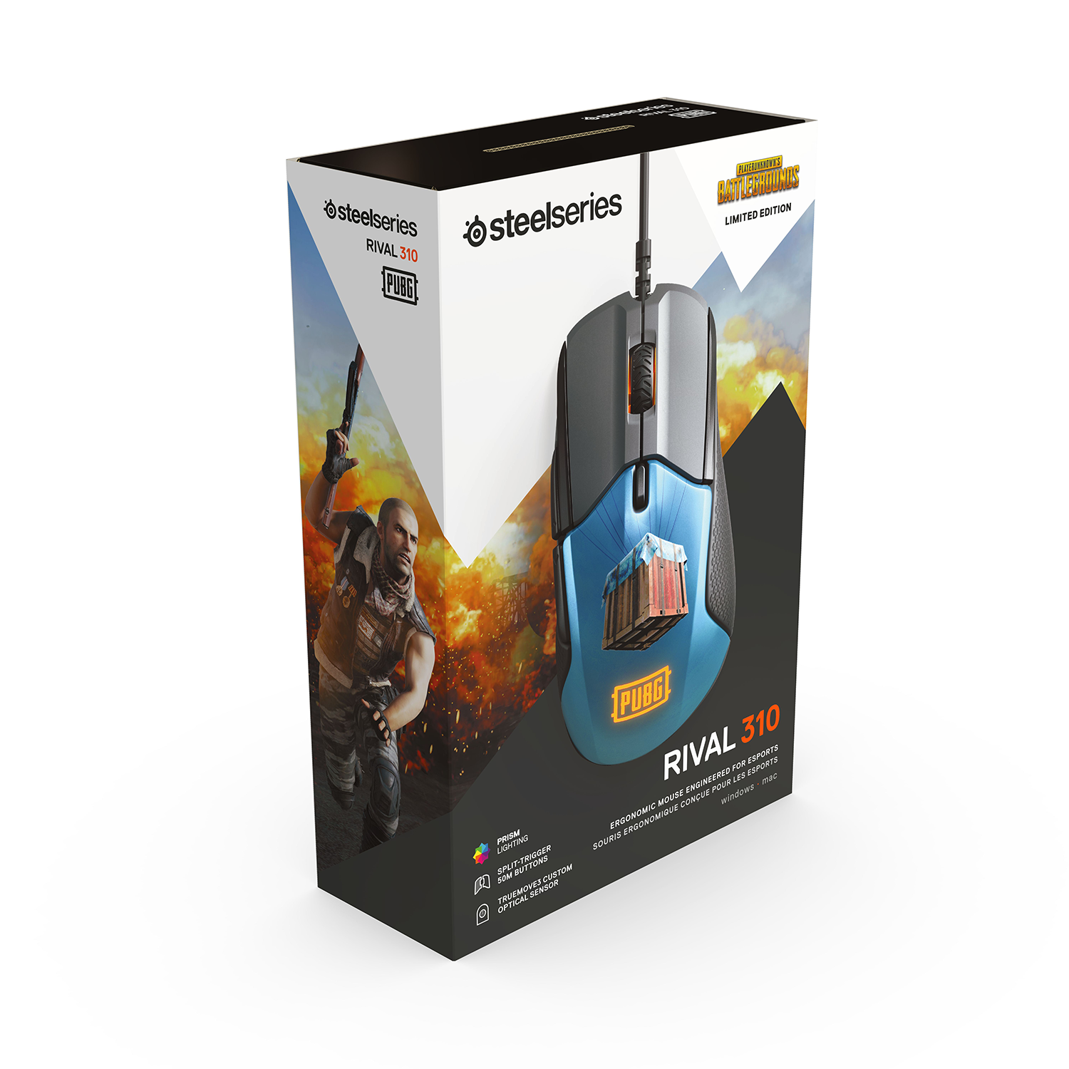 STEELSERIES Rival 310 Optical (PUBG Edition)