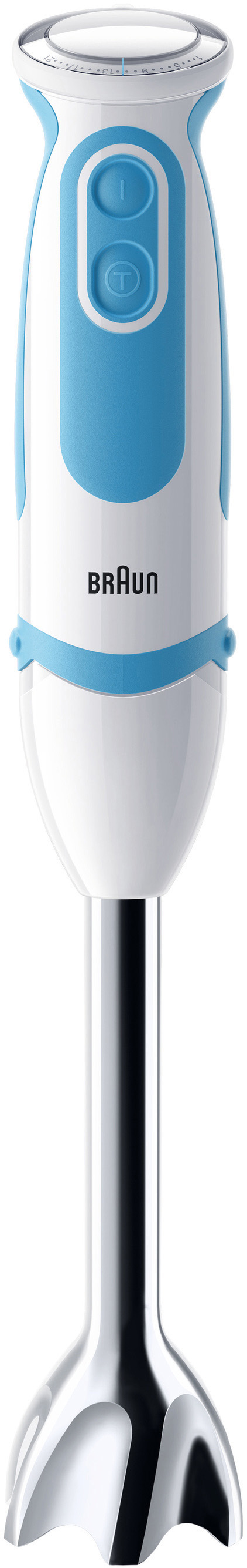 BRAUN MQ 5060 X ONPACK JUST SPICES LIMITED EDITION Stabmixer Weiß/Blau (750 Watt, 600 ml)