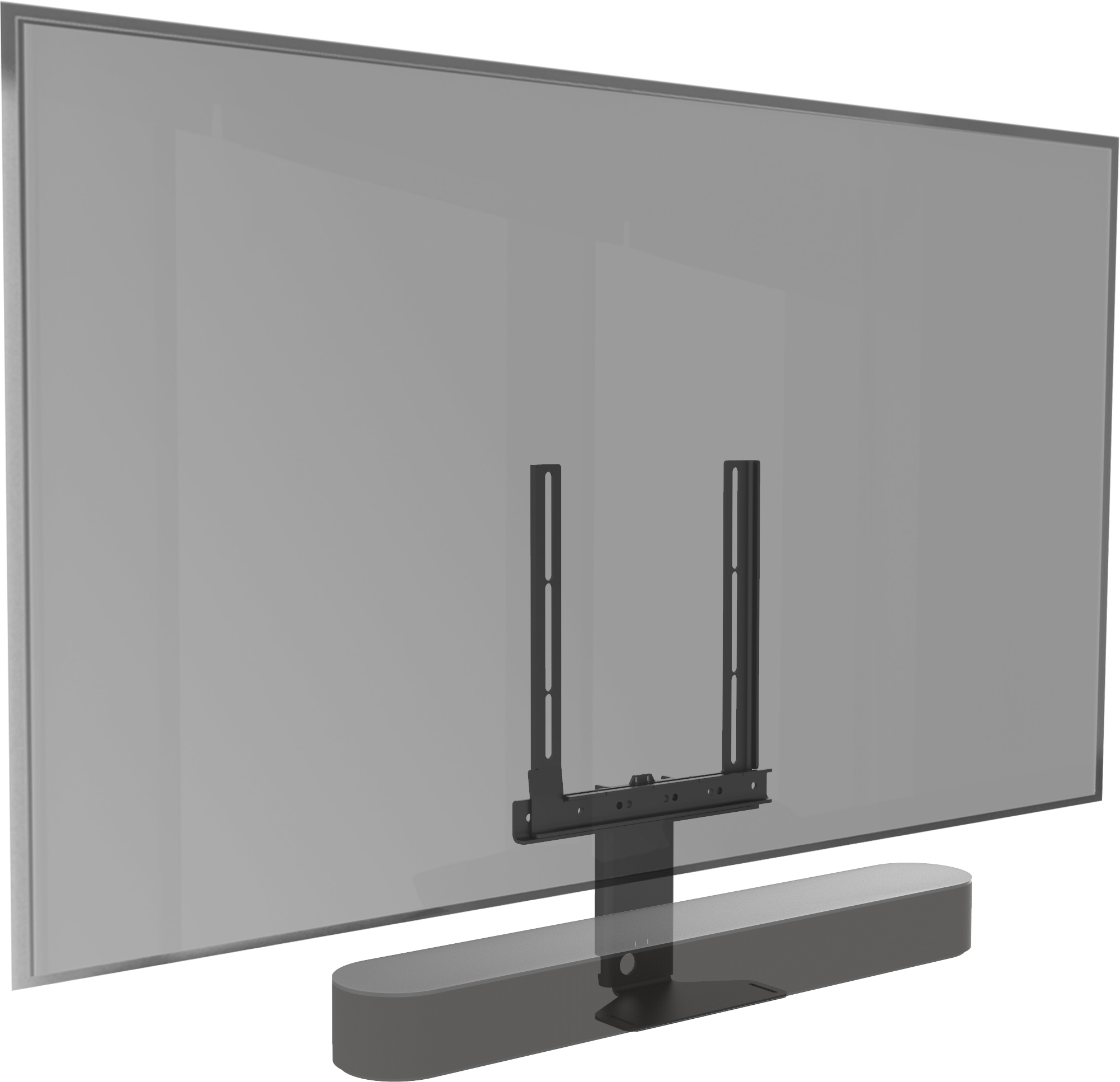 CAVUS CFSBB Wall Mount for SONOS Beam - Cadre de télévision (Noir)