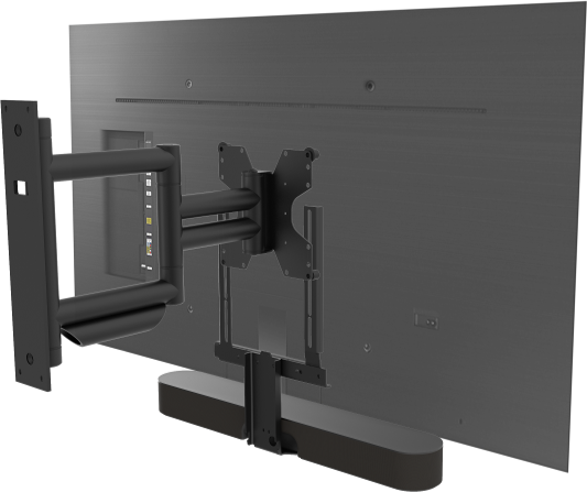 CAVUS CFSBB Wall Mount for SONOS Beam - Cadre de télévision (Noir)