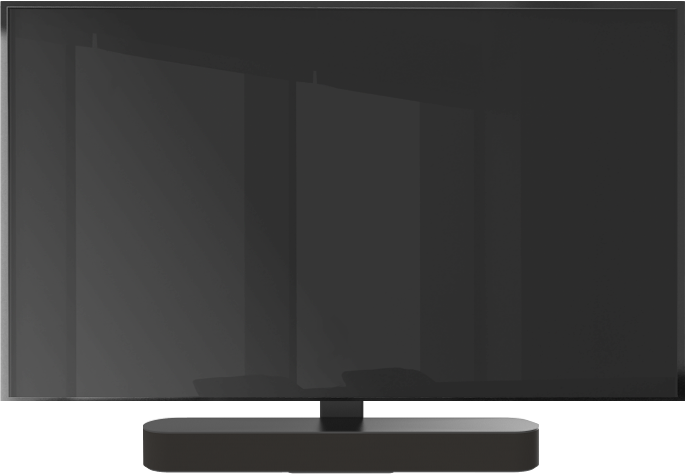 CAVUS CFSBB Wall Mount for SONOS Beam - Cadre de télévision (Noir)