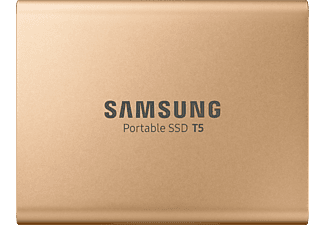 SAMSUNG Portable SSD T5 - Disco rigido (SSD, 1 TB, Oro rosa)