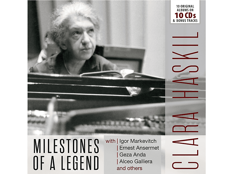 Clara Haskil - Milesotnes Of A Legend Clara Haskil: 20 Original Album CD