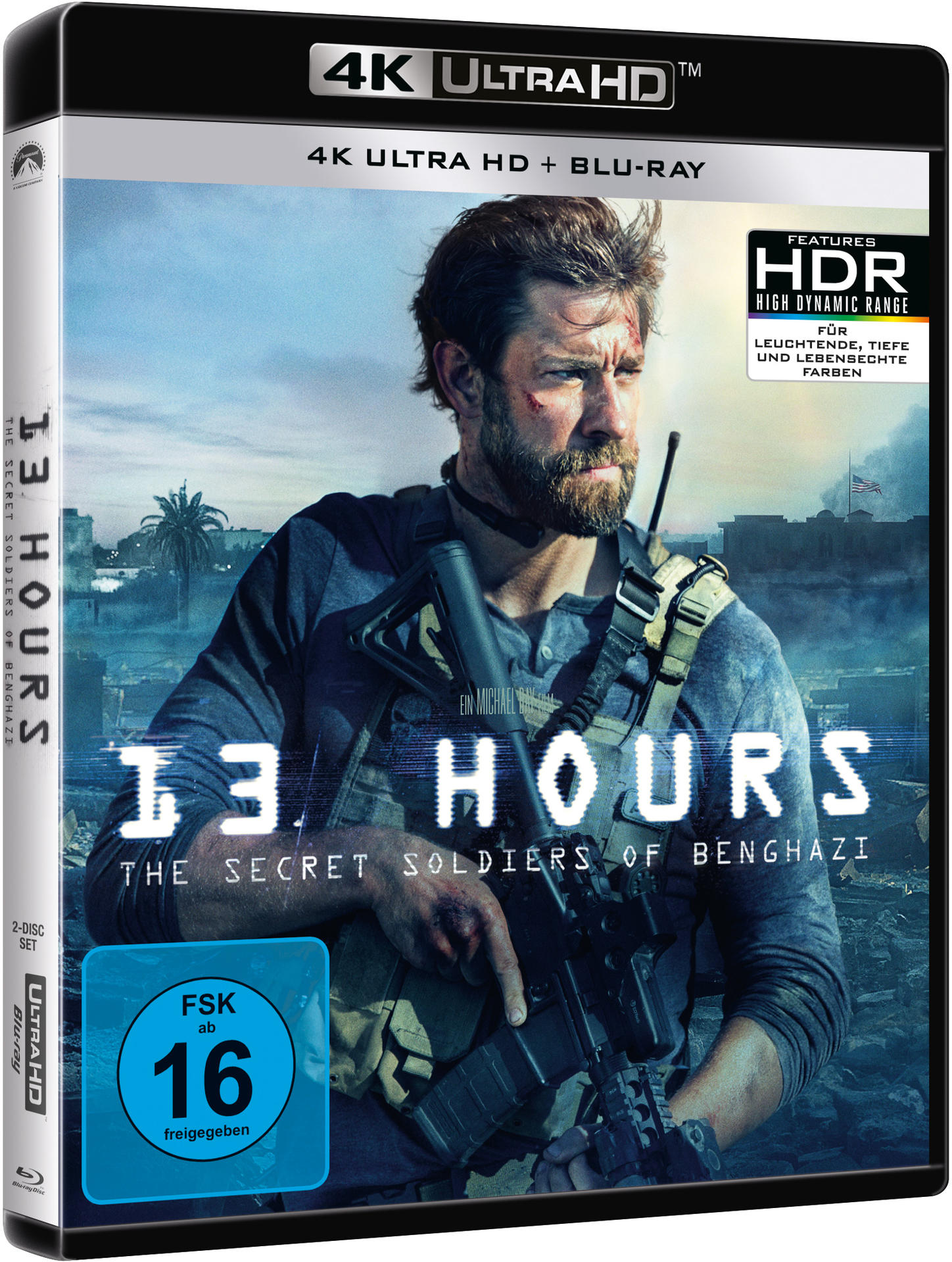 13 Hours: The Secret Soldiers of Benghazi 4K Ultra HD Blu-ray + Blu-ray