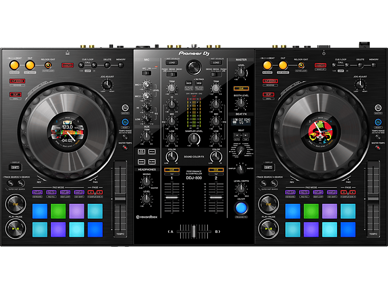 PIONEER DJ DJ controller 2 kanalen DDJ-800 (4573201241610)