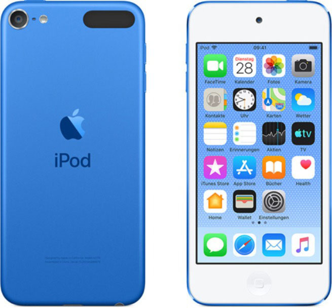 Touch APPLE iPod Blue MVJ32FD/A GB, 128