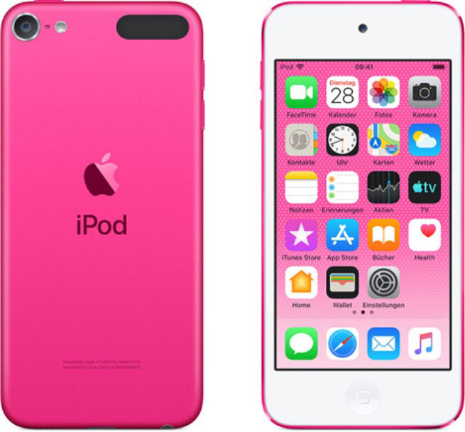 GB, Touch iPod APPLE Pink MVHY2FD/A 128