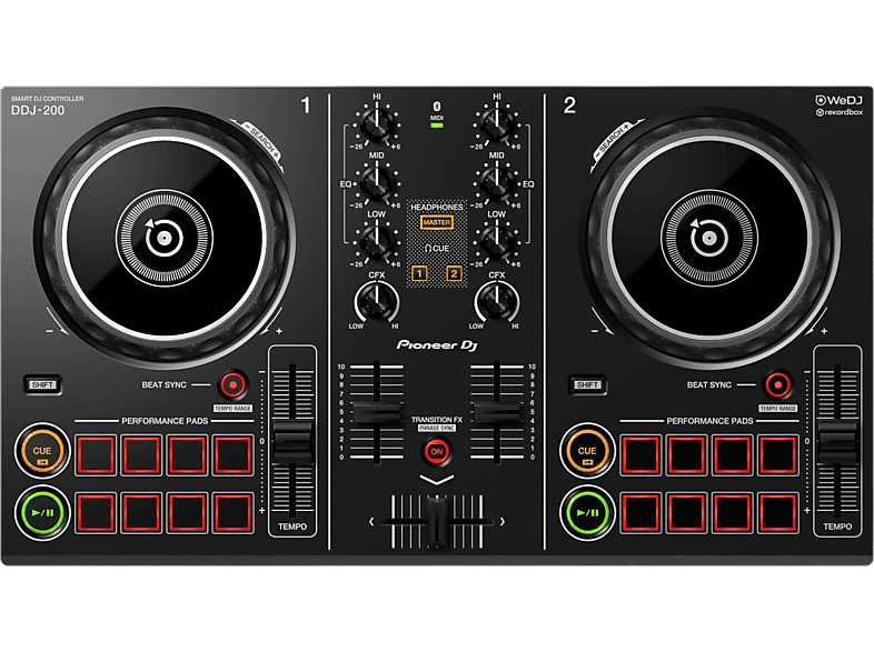 Pioneer Dj Slimme Dj-controller Ddj-200 (4573201241658)