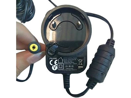 PURE DIGITAL Power Adapter for EVOKE H2,H3,D1,D2 - Adaptateur secteur (Noir)