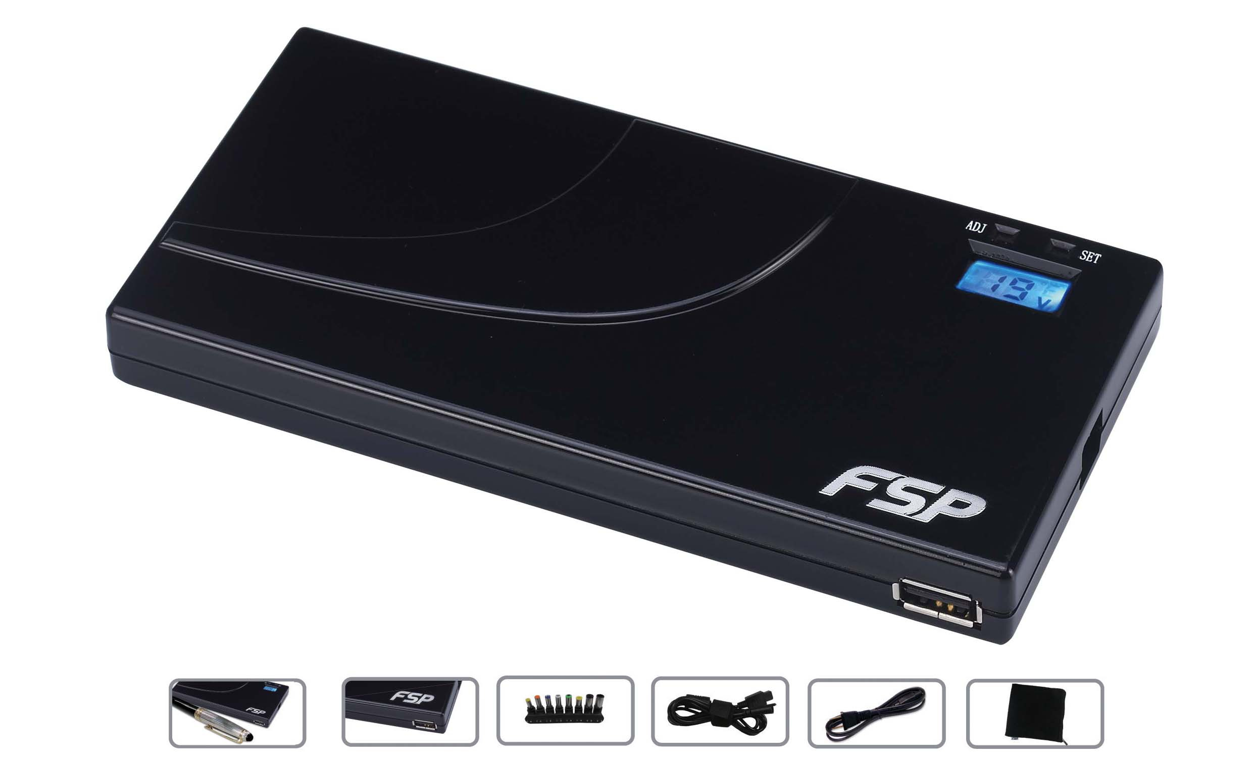 FSP NB Plus 90 W Süper Slim Notebook Adaptörü