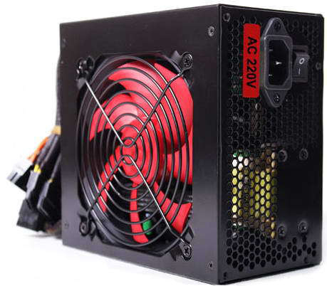 EVEREST EPS-4900B Peak-350W 3x Sata 6+4 Pin 12cm Fan Power Supply