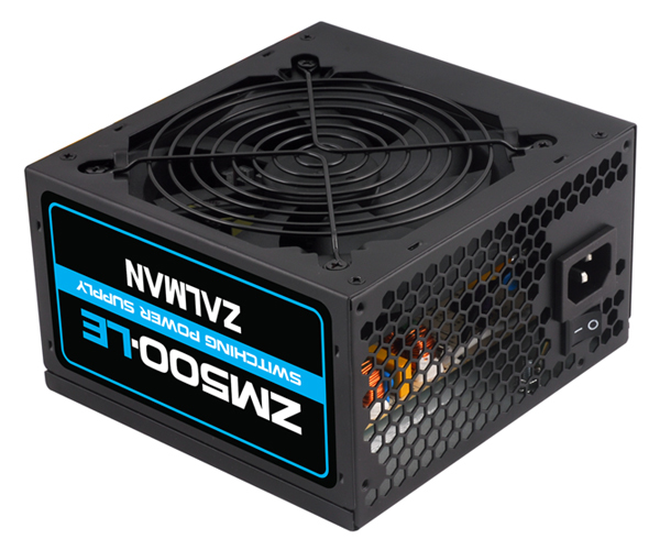 ZALMAN ZM500-LE 500W 120mm Fan Power Supply