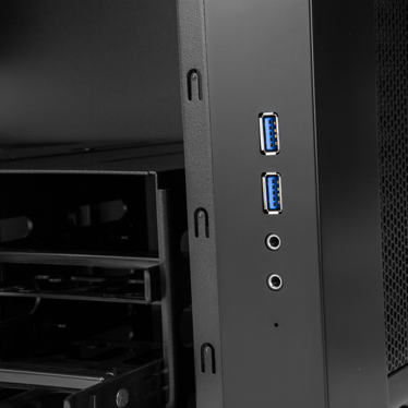 XIGMATEK CCD-14ABW-U01 Aquila Siyah Mini Tower Kasa