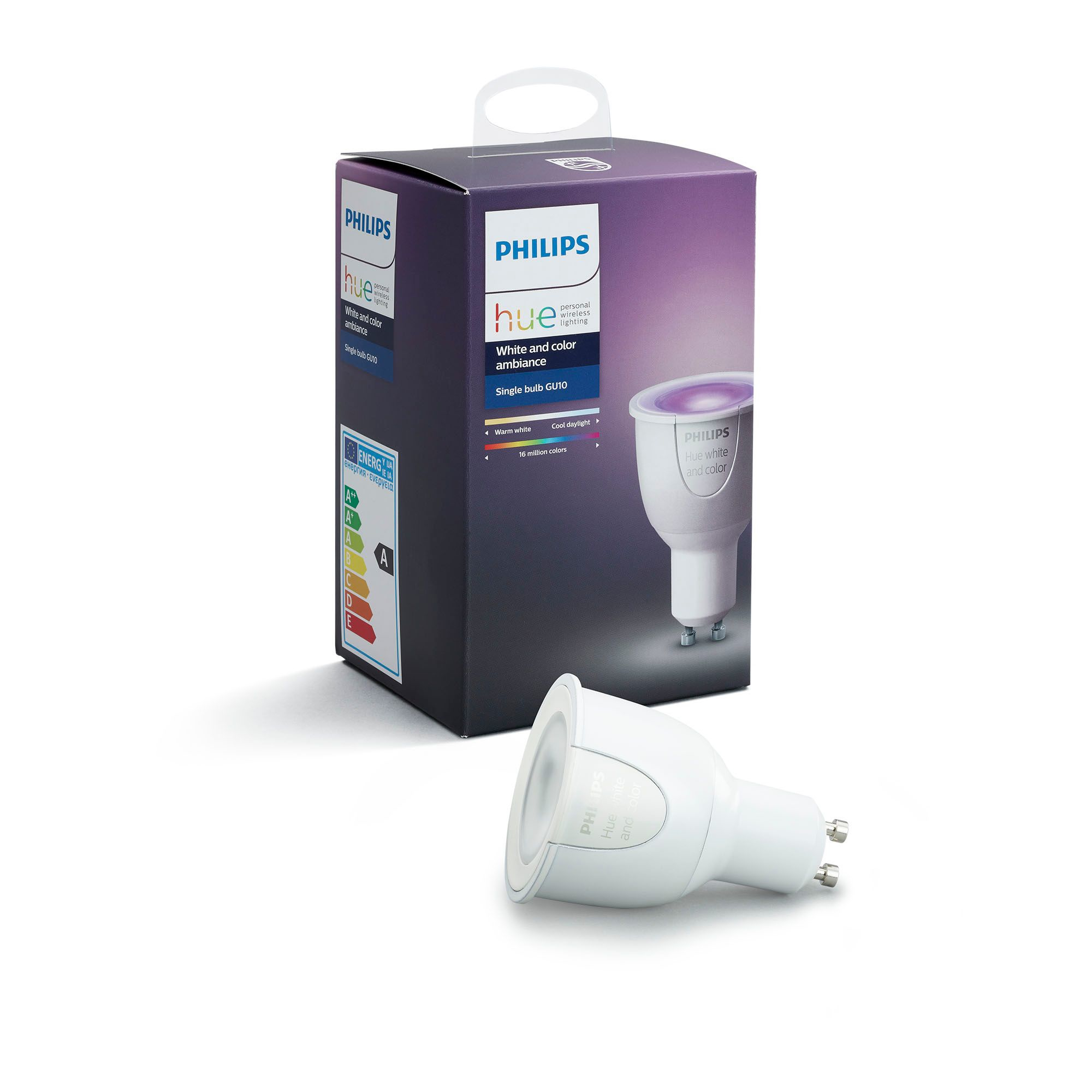 PHILIPS hue 1 x GU10 bulb Single bulb GU10