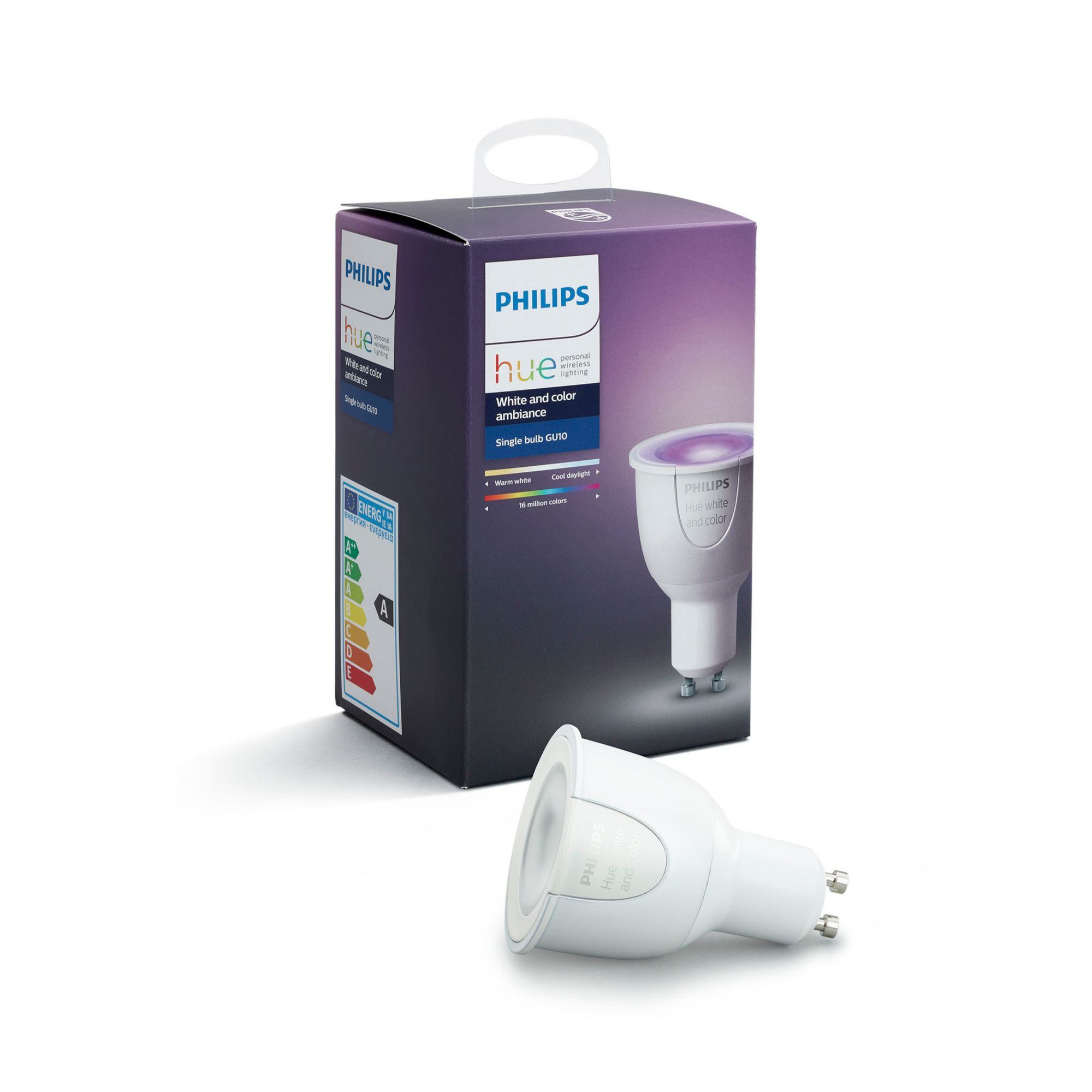 PHILIPS hue 1 x GU10 bulb Single bulb GU10