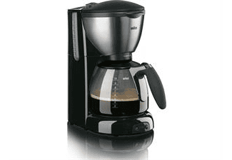 BRAUN KF570 CafeHouse Pure Aroma Deluxe 1100 W Kahve Makinesi Siyah