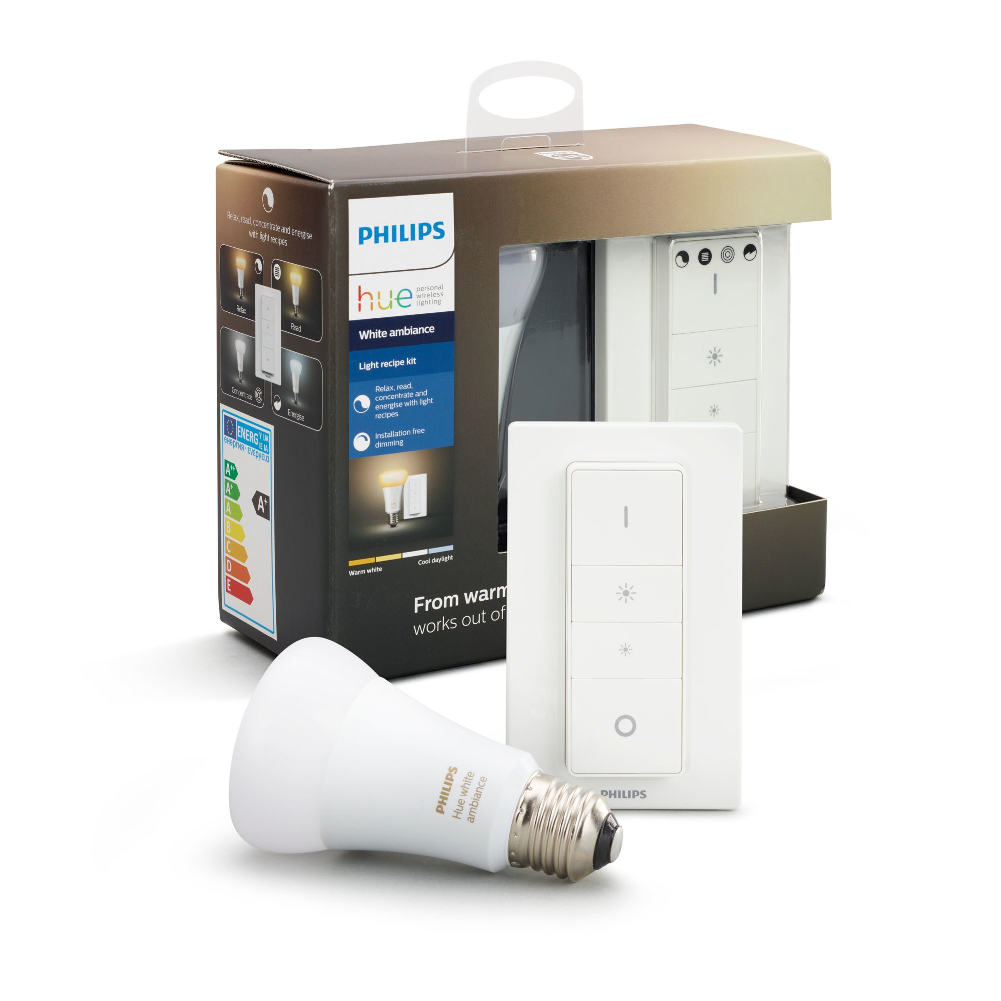 PHILIPS Hue Ambiyans Kumandalı E27 Akıllı Ampul Beyaz