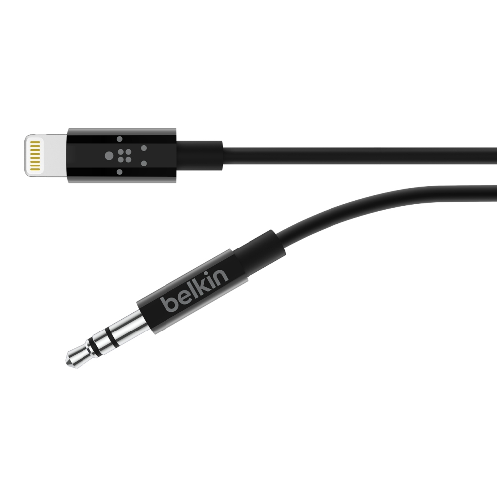 BELKIN Lightning - 3.5 mm Kablo 0.9 m Siyah