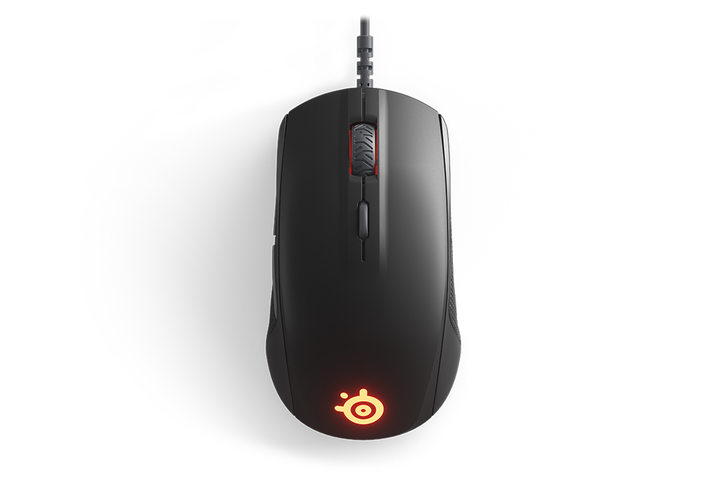 STEELSERIES Rival 110 Mouse ve QCK Mousepad Siyah