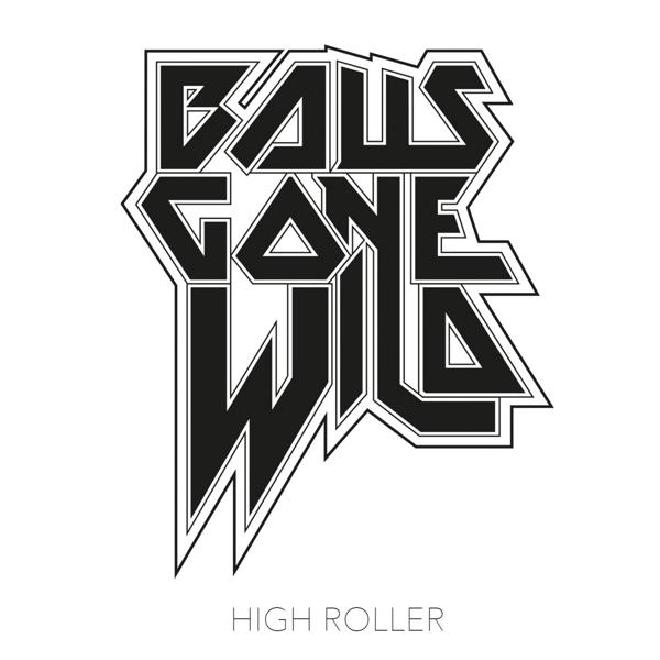 Schwarz-weißes 'BALLS GONE WILD'-Logo, weißer Hintergrund.