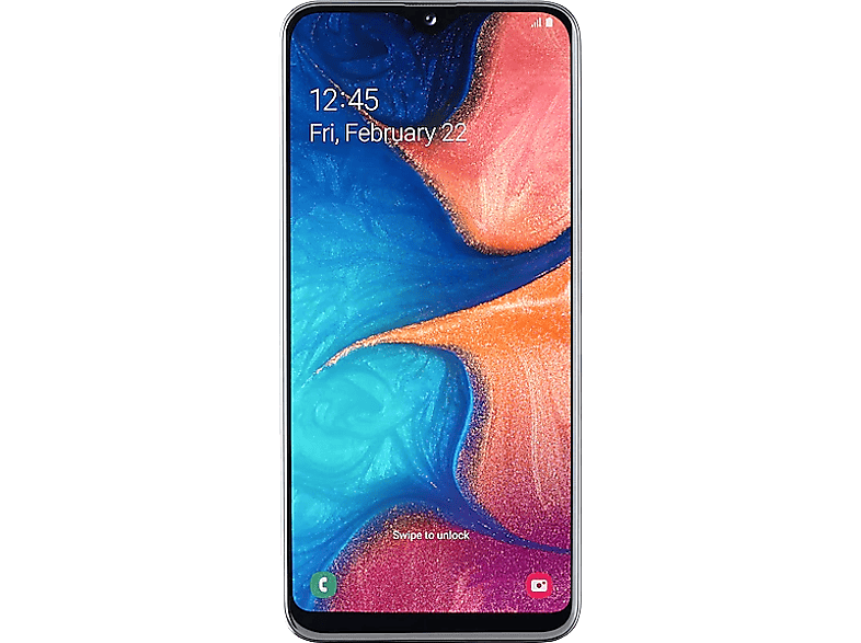 SAMSUNG Smartphone Galaxy A20E Wit (SM-A202FZWDLUX)