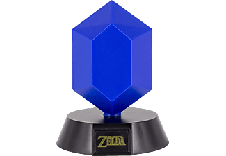 PALADONE The Legend of Zelda: Blue Rupee - Lampe de table (Bleu/Noir)