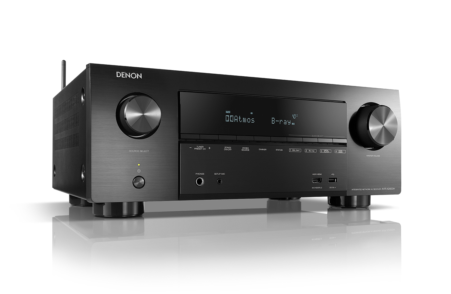 DENON AV-Receiver AVR-X2600H, schwarz