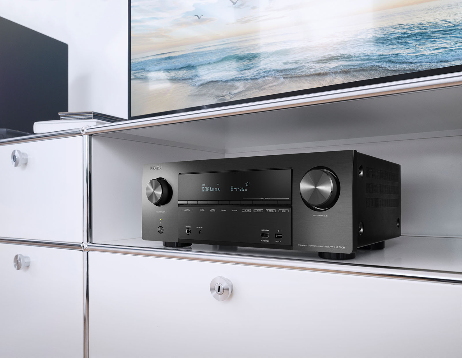 DENON AV-Receiver AVR-X2600H, schwarz
