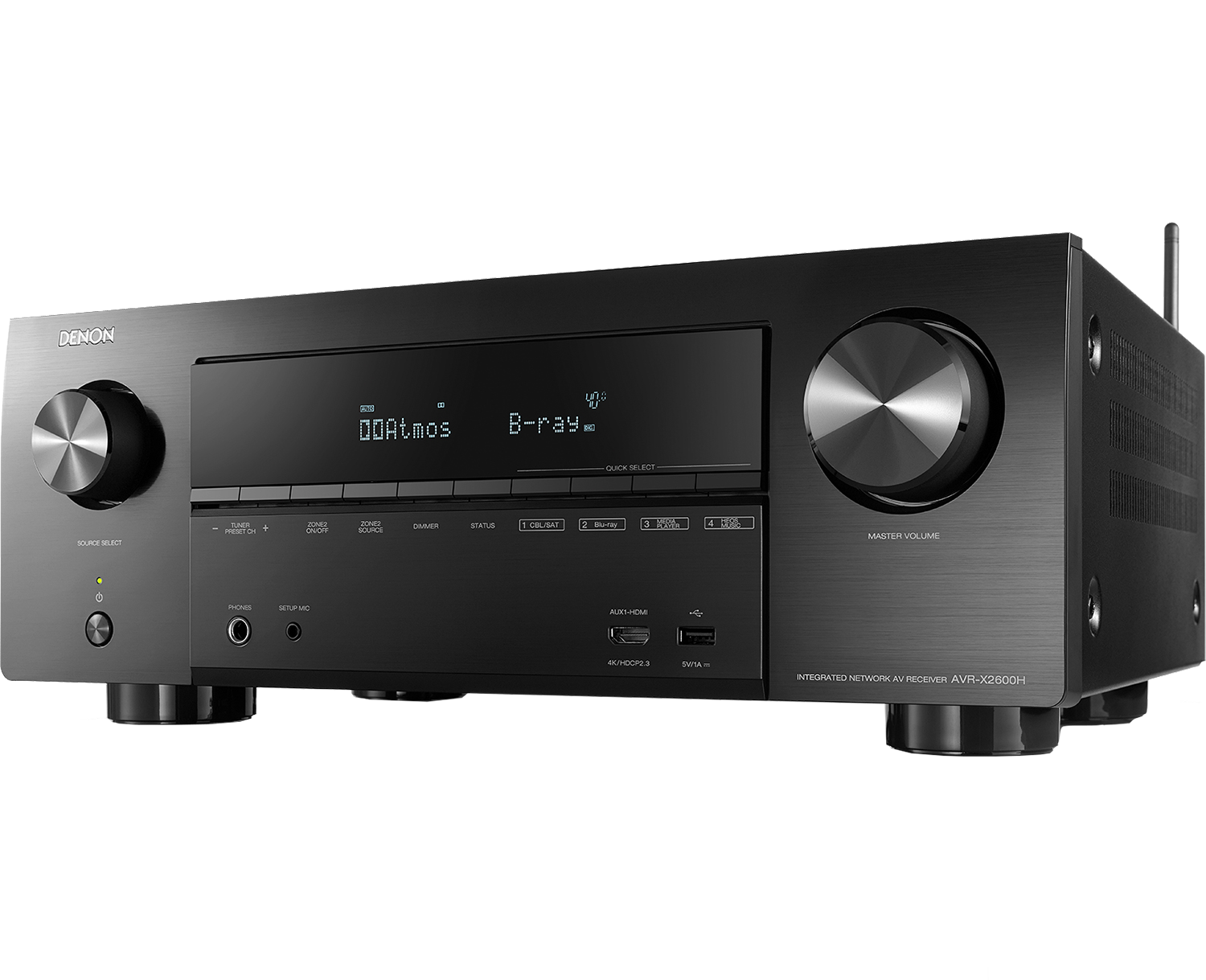 DENON AV-Receiver AVR-X2600H, schwarz