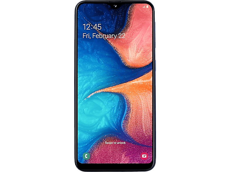 SAMSUNG Smartphone Galaxy A20E Blauw (SM-A202FZBDLUX)