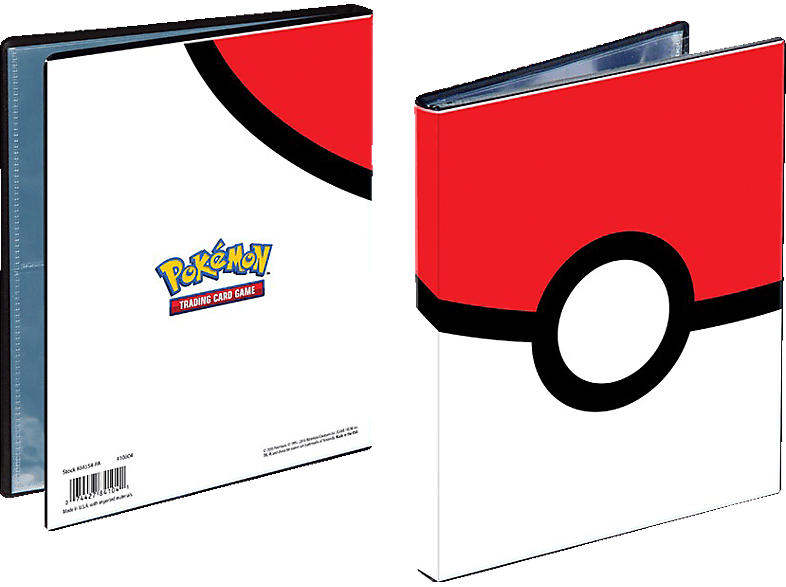 4er ULTRA Mehrfarbig Sammelkartenzubehör, Pokeball Portfolio PRO